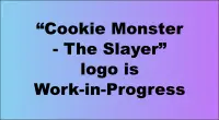 “Cookie Monster - The Slayer” logo