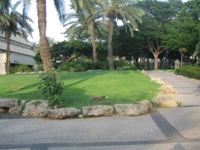 Trail Corner in Tel Aviv University